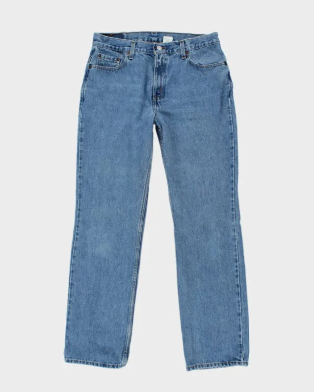 Vintage 90's Levi's 505 Straight Leg Denim Jeans - W32 L30 sold by Rokit