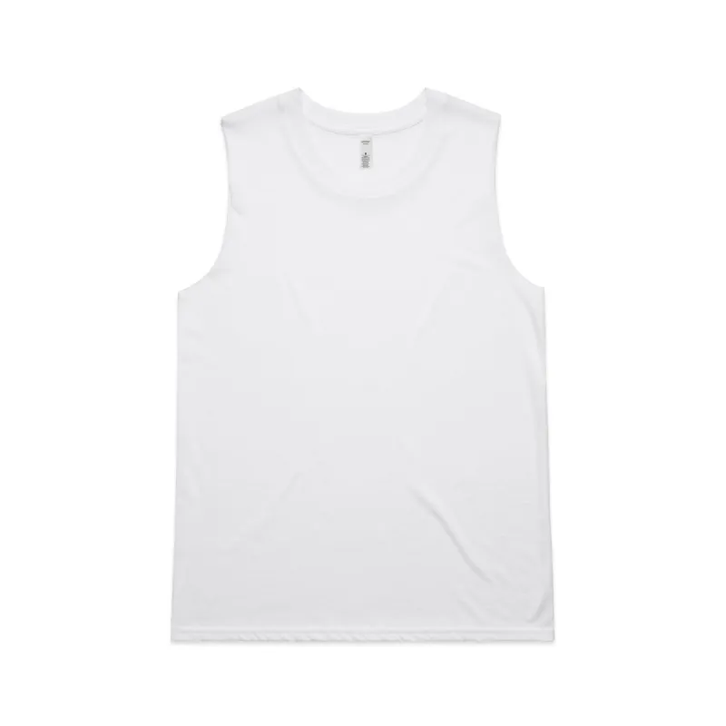 AS Colour Upside Tank - White sold by Sun Diego Boardshops