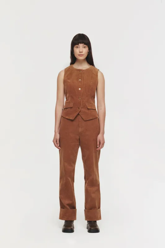 Salma Cord Trouser sold by Aligne