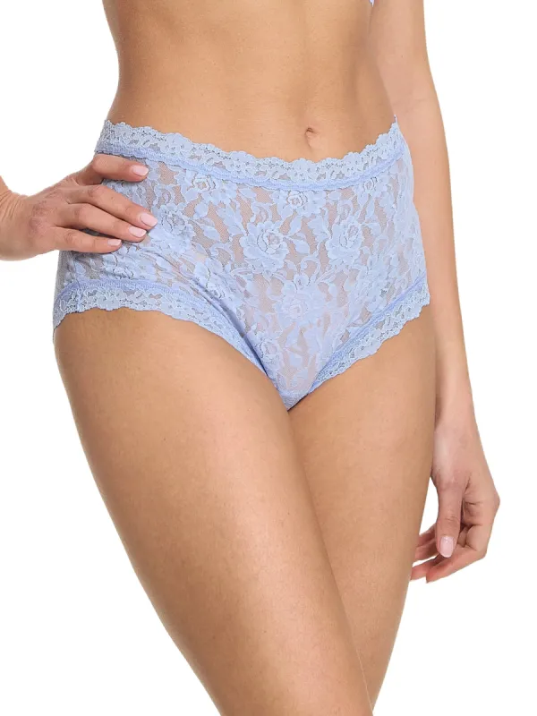 Signature Lace High Rise Boyshort Clarity Blue Sale sold by Hanky Panky