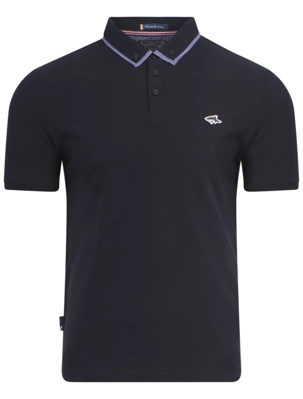 Le Shark Ainsworth navy polo shirt sold by Tokyo Laundry