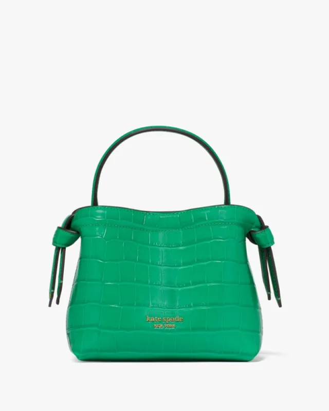 Knott Croc-embossed Mini Crossbody Tote sold by Kate Spade