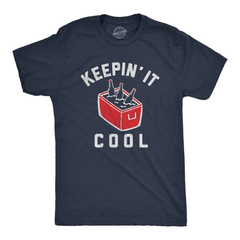 Keepin' It Cool Men's T Shirt sold by Crazy Dog T-Shirts