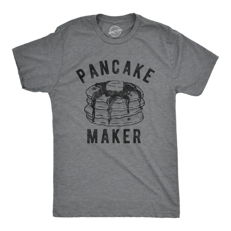 Pancake Maker Men's T Shirt sold by Crazy Dog T-Shirts