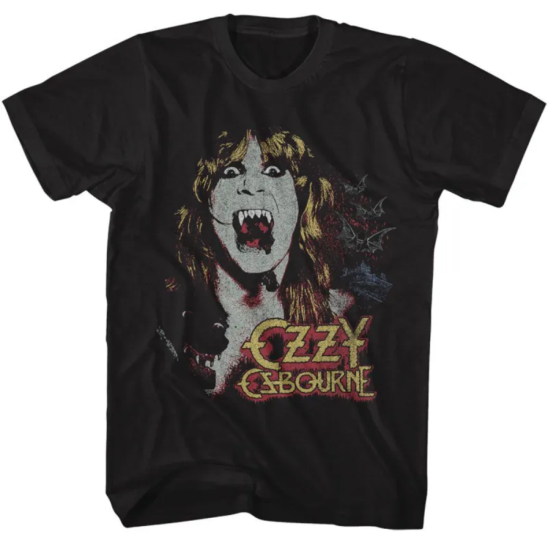 Ozzy Vampire T-shirt sold by Rockabilia