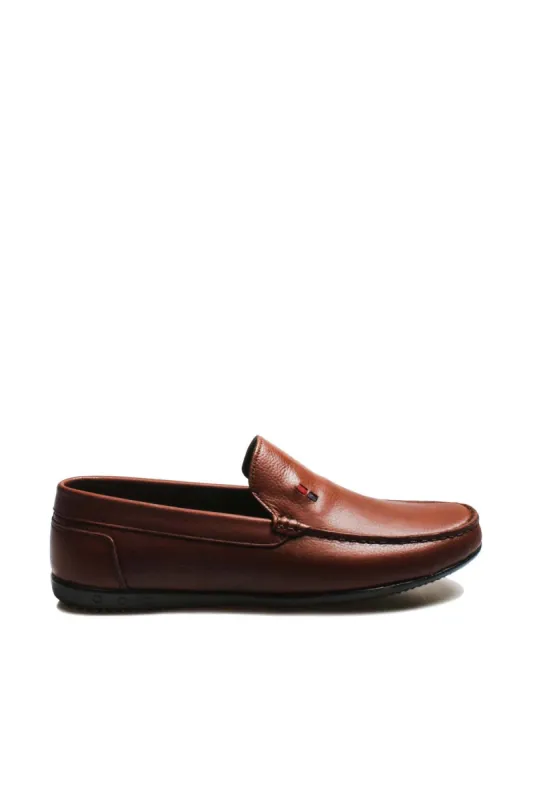 Classic Brown Leather Loafers-Wessi sold by Wessi
