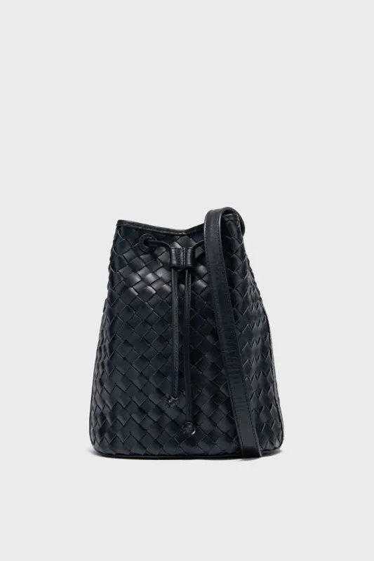 Black Adele Bucket Bag sold by Tuckernuck