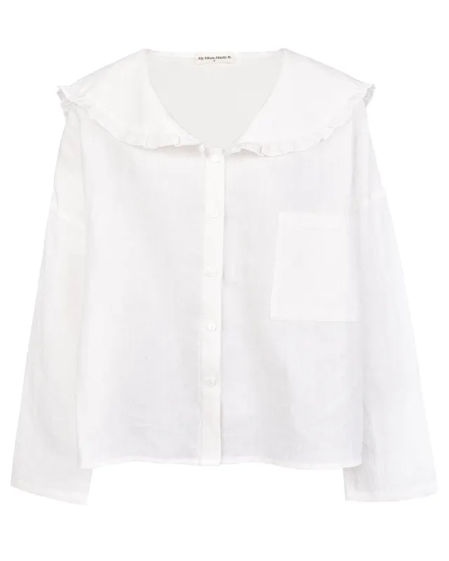 Sweetie Blouse - White sold by My Mum Made It