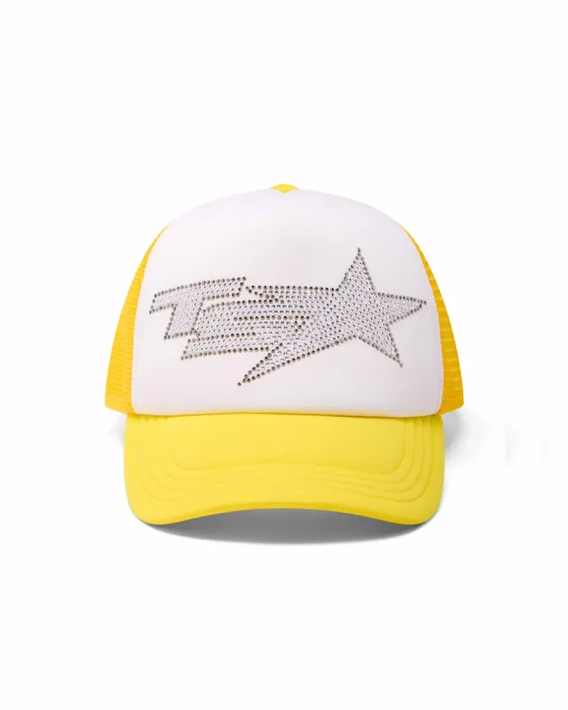 TS Star Diamante Cap - Yellow | Parallel