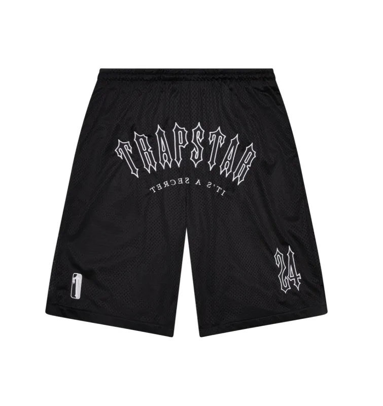 Trapstar London Irongate Arch Basketball Shorts - Black