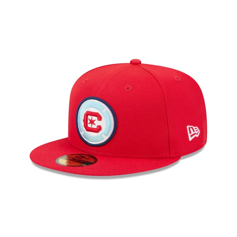 Chicago Fire Team 59FIFTY Fitted Hat sold by New Era