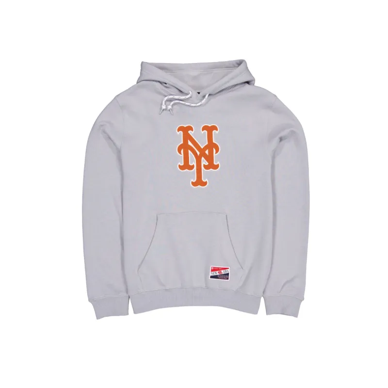 New York Mets Throwback Gray Hoodie sold by New Era