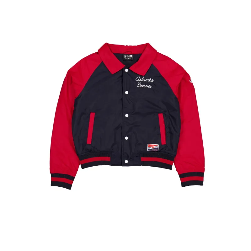 Atlanta Braves Throwback Women's Jacket sold by New Era