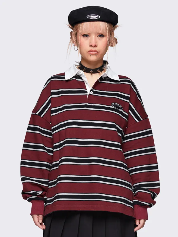 Spencer Striped Polo sold by Minga London