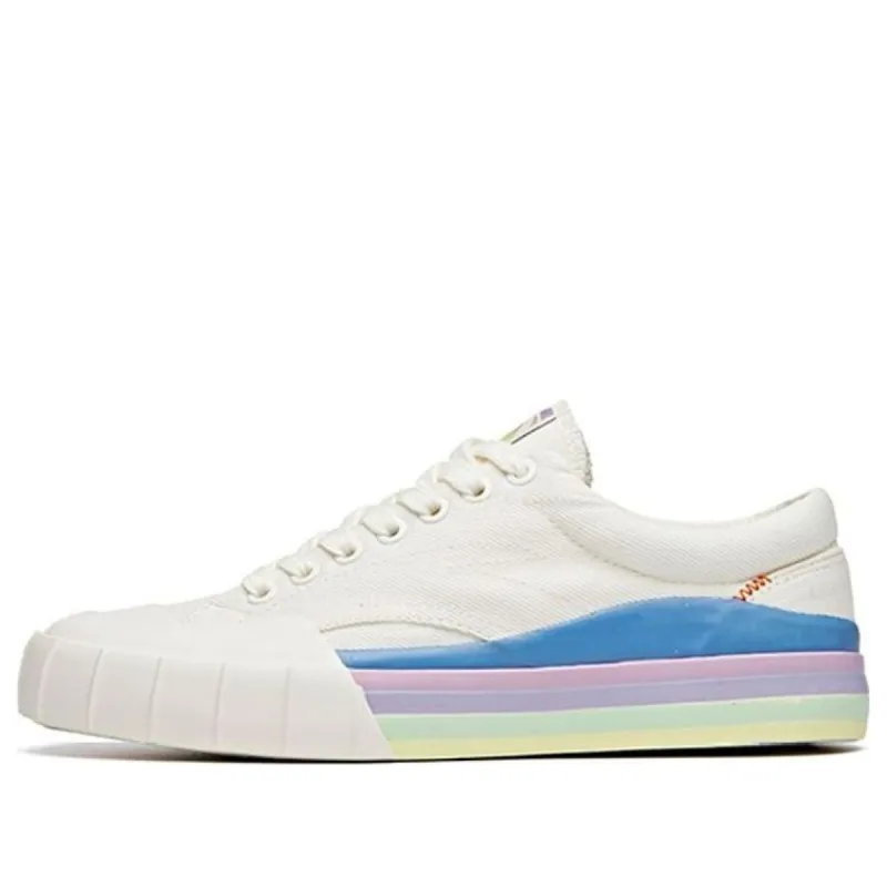 (WMNS) ANTA Life Series Sneakers 'White Blue Purple' 122028608-2 sold by KicksCrew