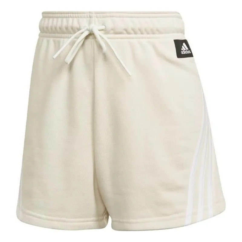 (WMNS) adidas 3-Stripes Sports Shorts 'White' HE1666 sold by KicksCrew