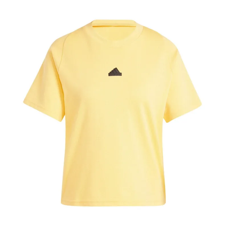 (WMNS) adidas Z.N.E. T-Shirt 'Yellow' IS3932 sold by KicksCrew