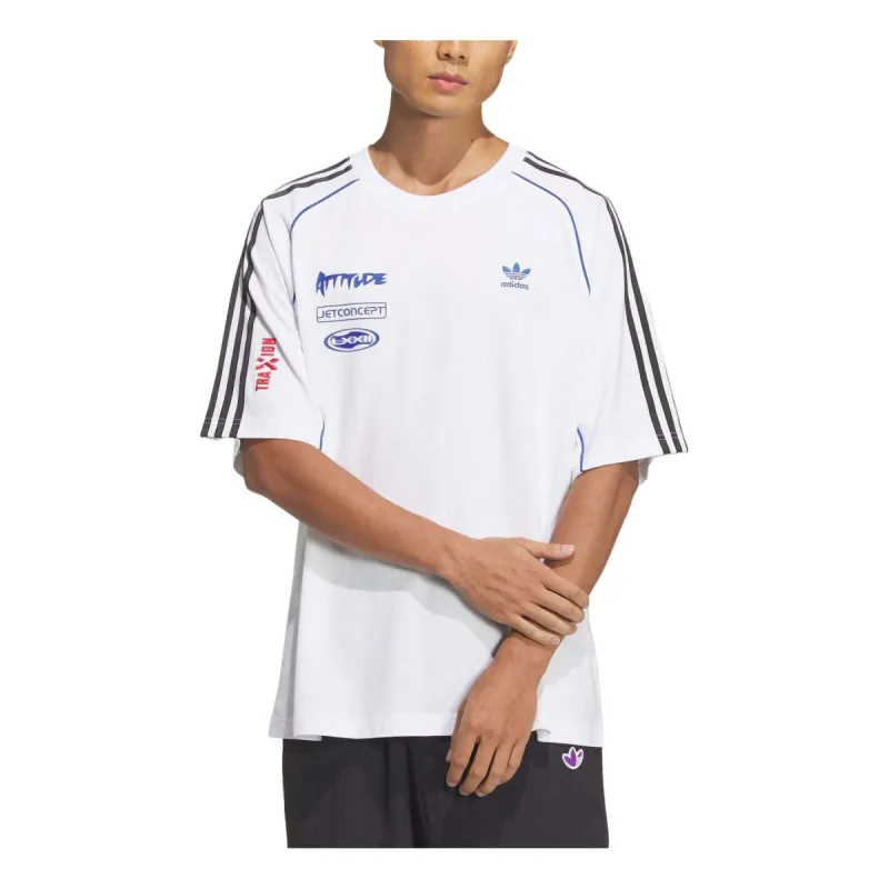 ★ adidas★ Moto Graphic Tee White JL8419 adidas Motorcore Graphic T-Shirt 'White' JL8419 | Parallel