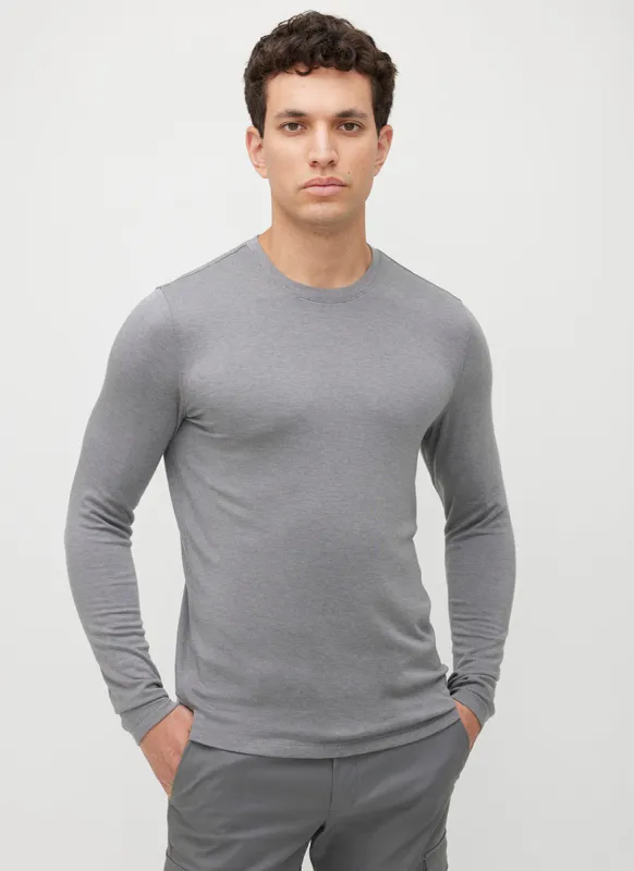 Upgraded Brushed Long Sleeve Crew sold by Kit and Ace