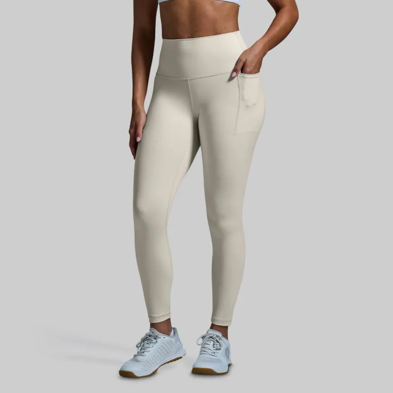 Your Go To 7/8 Legging w/ Pockets 2.0 (Oatmeal) sold by Born Primitive