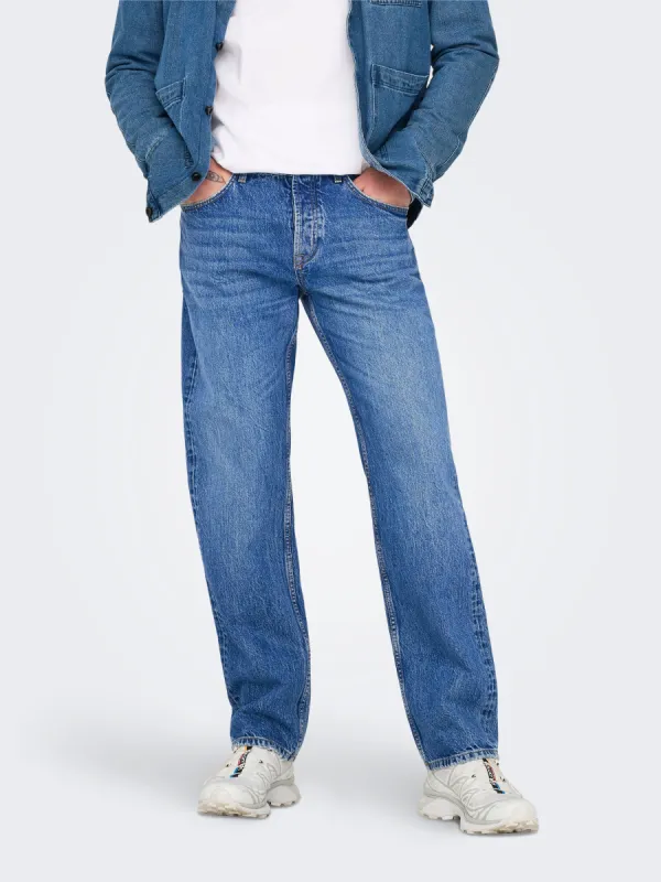 Edge Straight Bromo Denim sold by Plenty