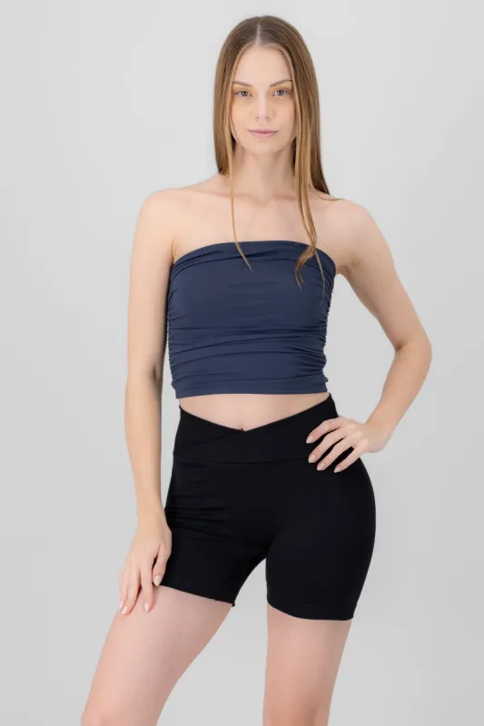 Top Tubo Strapless Drapeado sold by Shasa