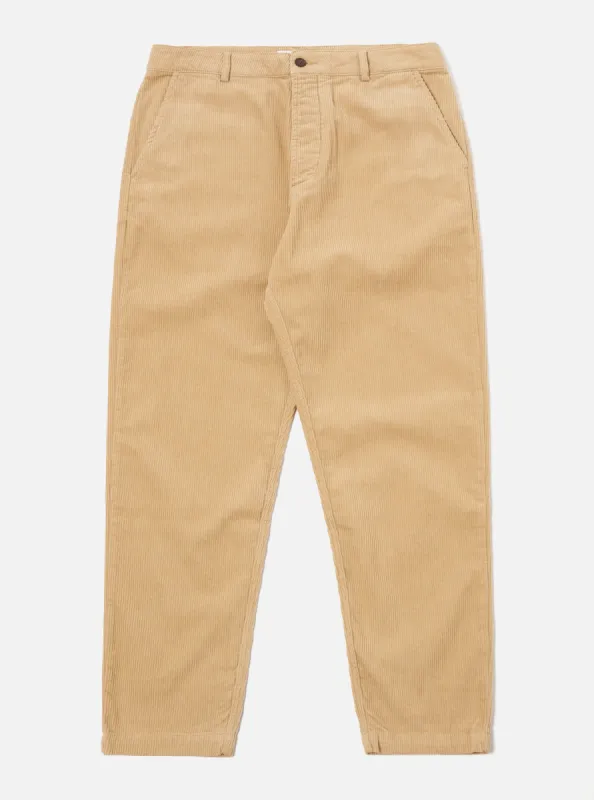 Universal Works Military Chino in Fawn Cord sold by Universal Works