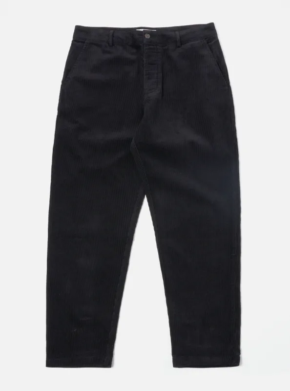 Universal Works Military Chino in Black Cord sold by Universal Works