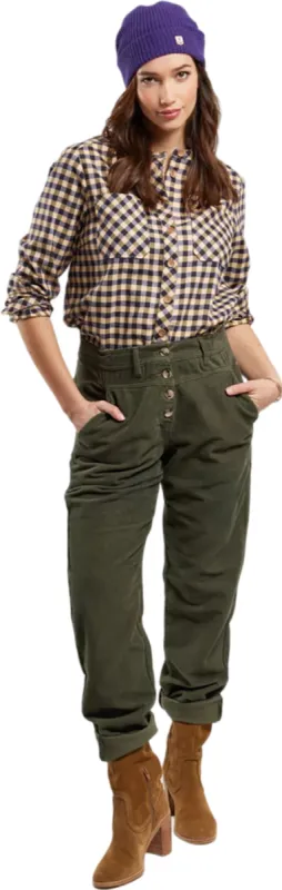 Elastic Waist Corduroy Trouser - Women's|-|Pantalon en velours côtelé à taille élastique - Femme sold by Altitude Sports