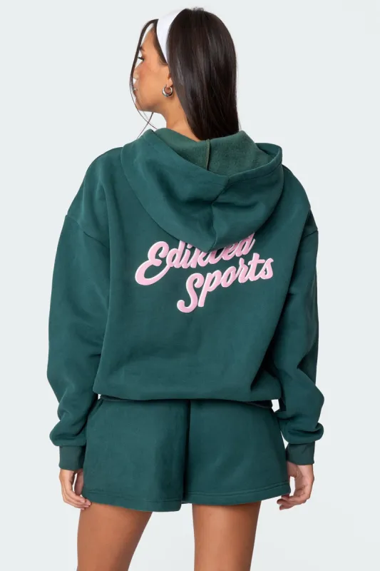 So Sporty Hoodie sold by Edikted