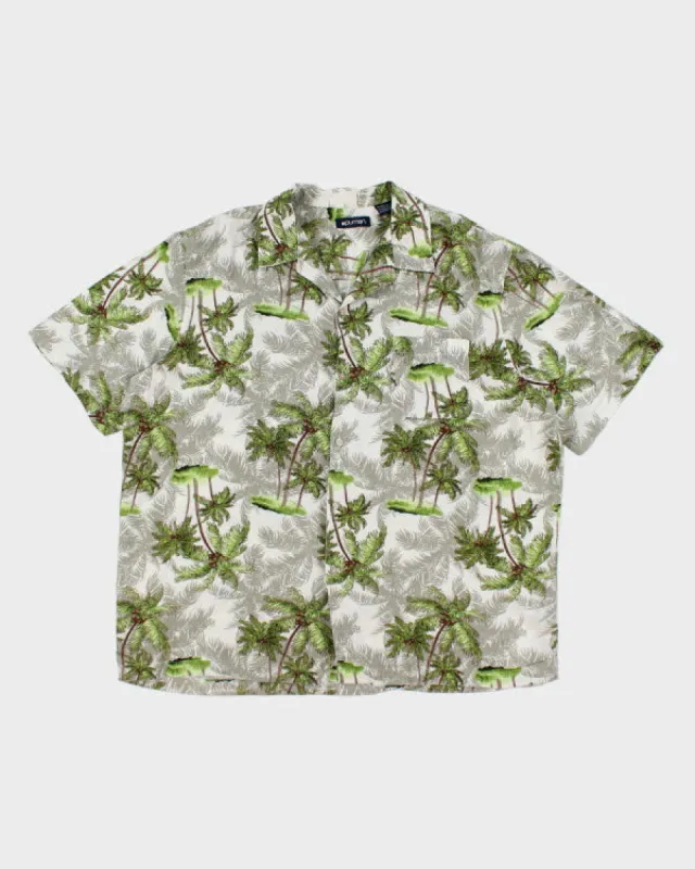 Vintage Puritan Tree Printed Hawaiian Shirt - XL sold by Rokit