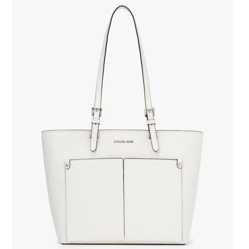 Michael Kors Women's Jet Set Medium Vegan Leather Pocket Tote Bag sold by Ruumur
