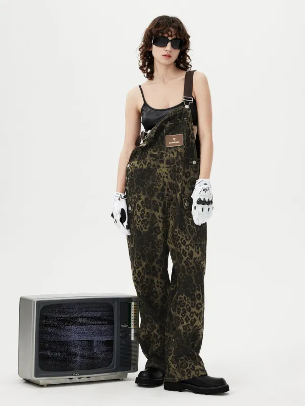 Leopard Print Overalls sold by Aelfric Eden