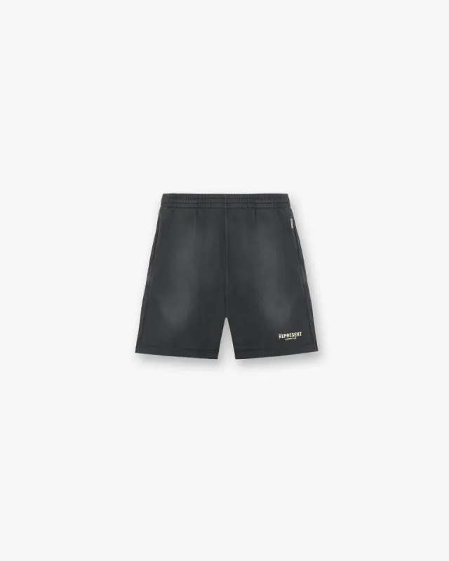 Represent Owners Club Shorts - Aged Black sold by Represent