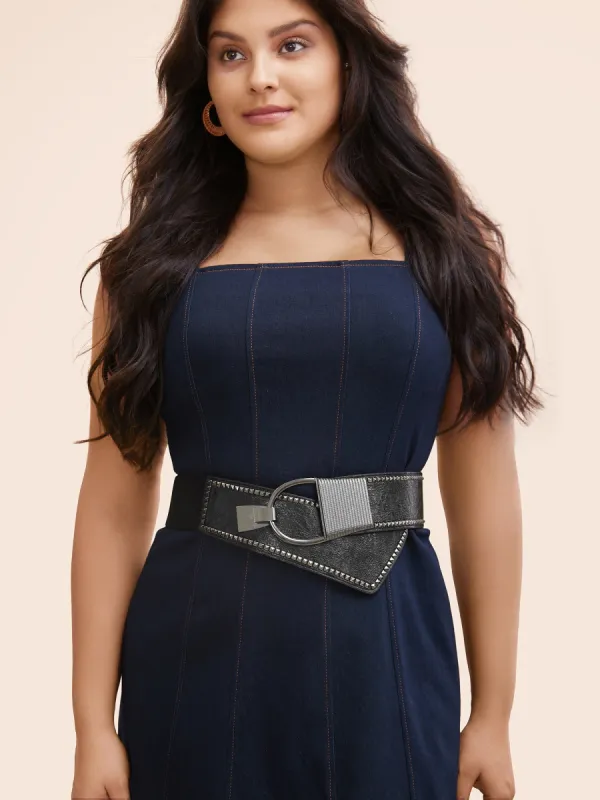 Rodeo Studs Elastic Waist Belt sold by Bloomchic