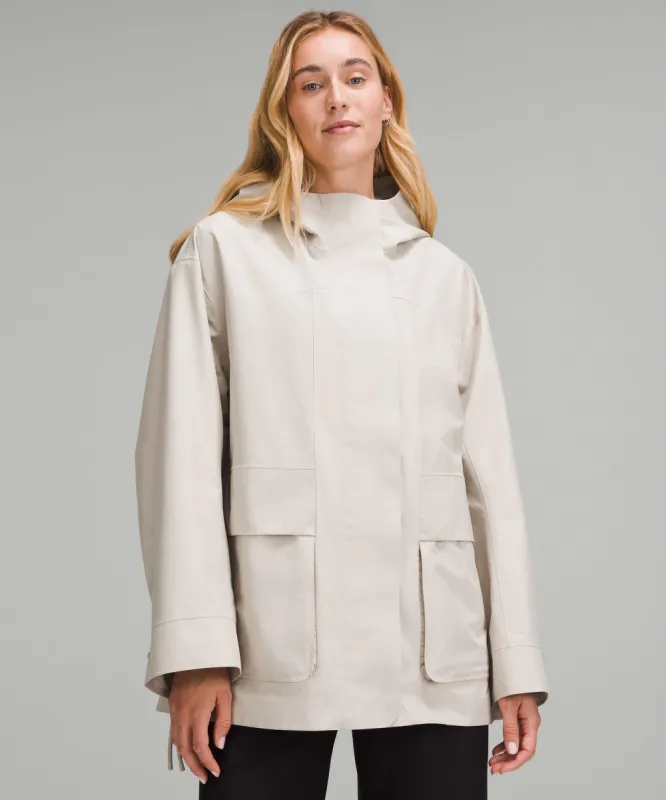 Oversized Hooded Rain Jacket sold by Lululemon
