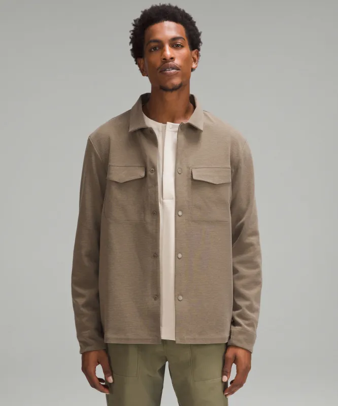Gridliner Fleece Overshirt sold by Lululemon