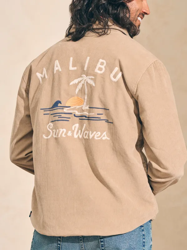 Corduroy Coaches Jacket - Pebble Beach sold by Faherty