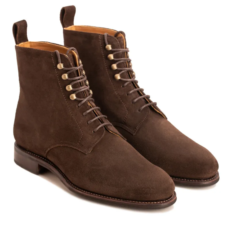201420 - BROWN SUEDE - E sold by Meermin