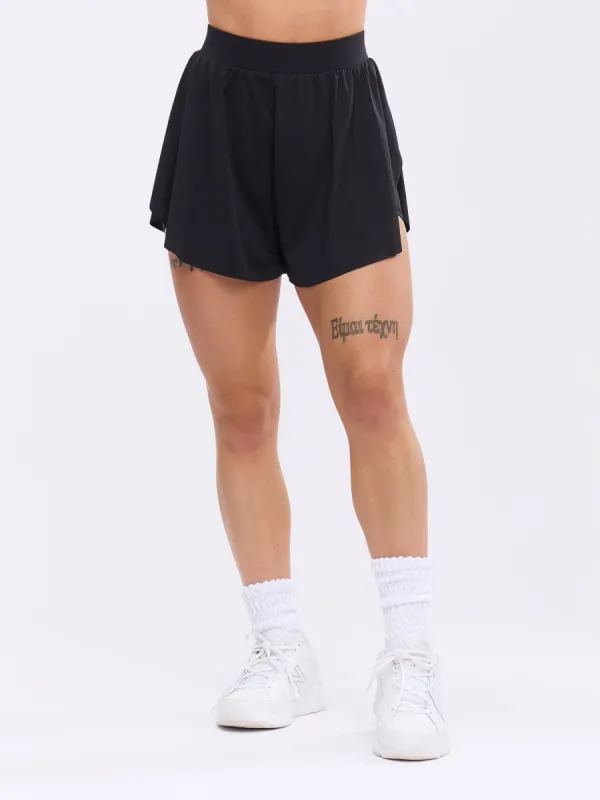 Sway Short - Onyx Black sold by BuffBunny