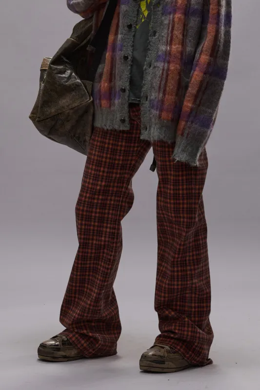 JANE JEAN - PRINTED AUBURN PLAID sold by R13