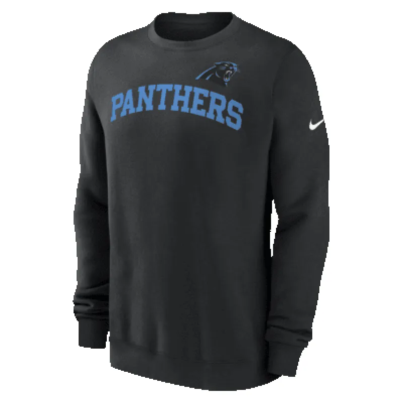 Carolina Panthers Club Men's Nike NFL Pullover Crew sold by Nike