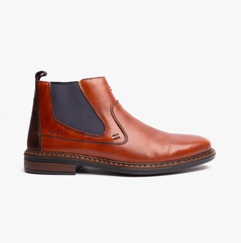 Rieker 17654-22 Mens Boots Brown sold by Shuperb