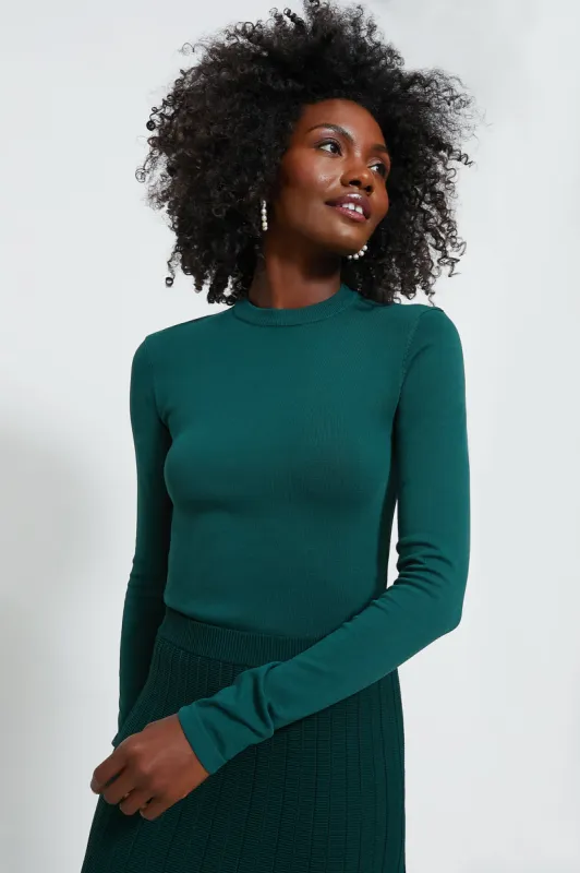 Evergreen Knit Vanessa Top sold by Tuckernuck