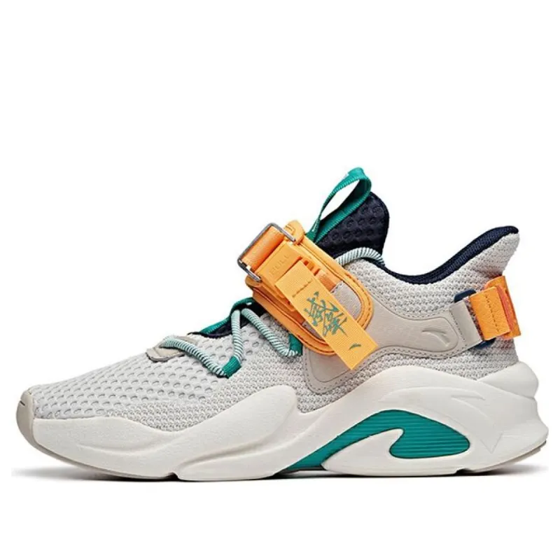 ANTA Badao 'Grey Orange Teal' 112028085-4 sold by KicksCrew