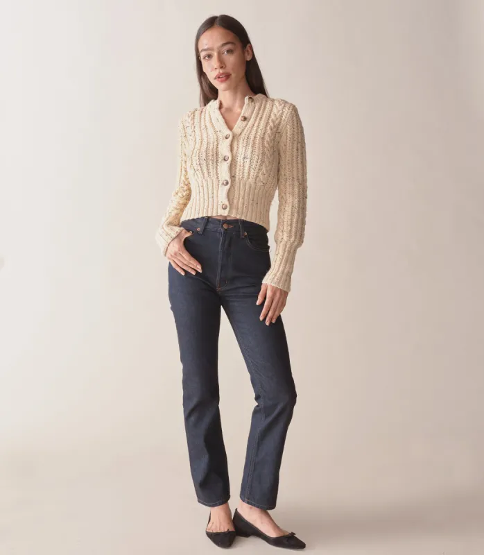 HMD -- AUDREY CARDIGAN -- CREAM sold by Doen