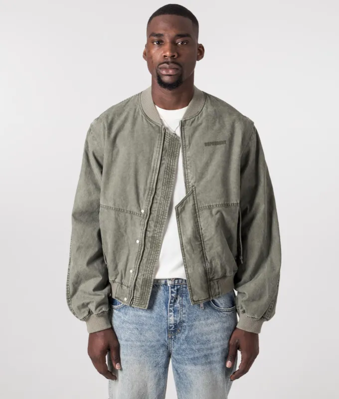 Inset Sleeve Bomber Jacket sold by EQVVS