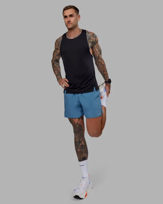Pace 5" Lined Performance Short - Elemental Blue sold by LSKD