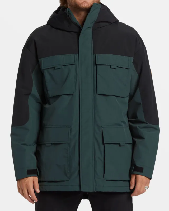 System Parka Jacket - Forest Green sold by Billabong