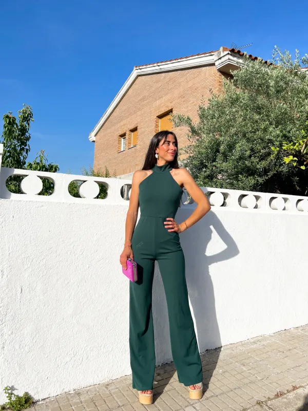 Mono halter crepe botella sold by Sorellas